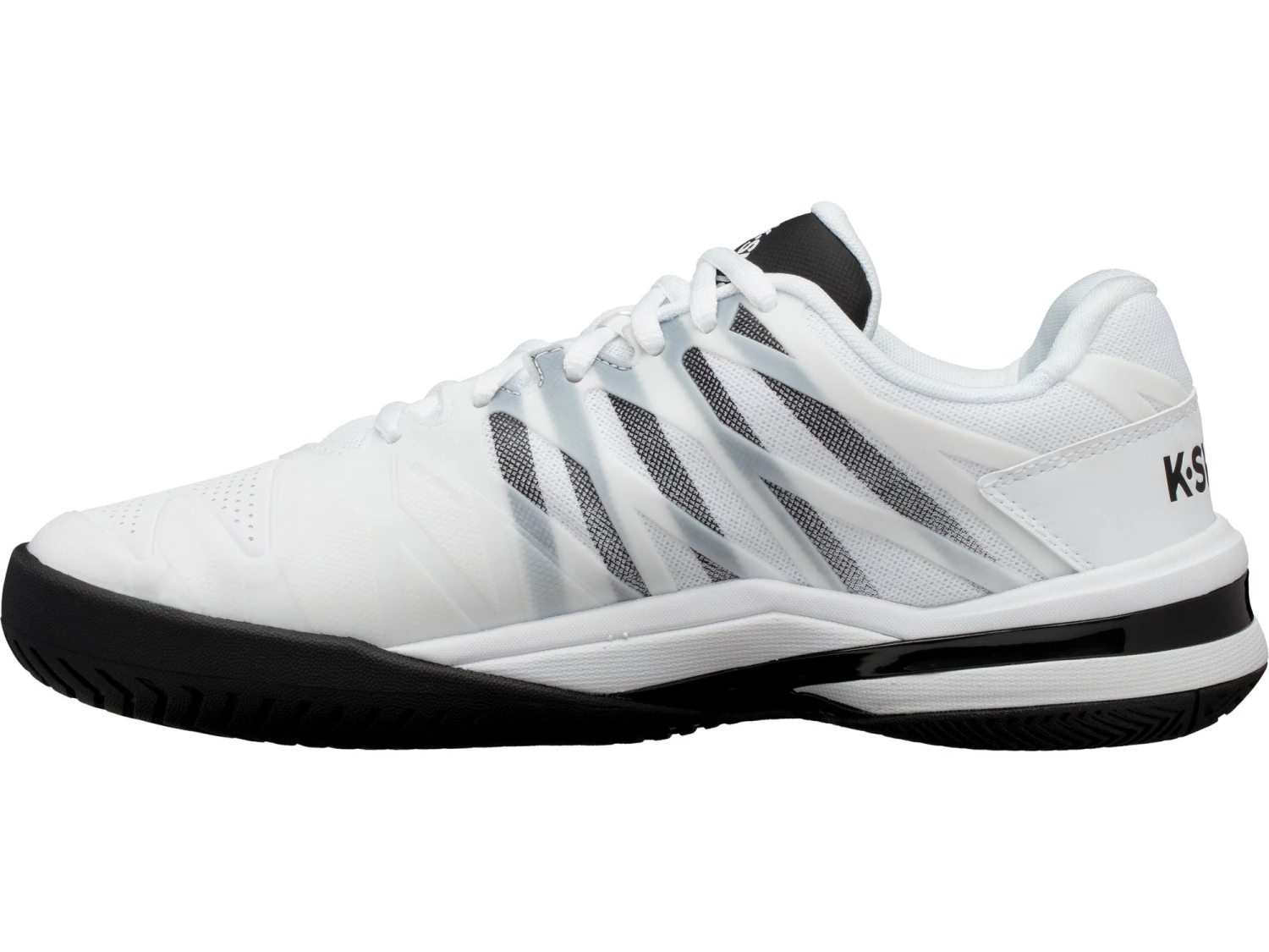 K-Swiss Ultrashot 2 (Men's) - White/Black (Available: Size 13) 5 K-Swiss Ultrashot 2 (Men's) - White/Black (Available: Size 13) - Image 3