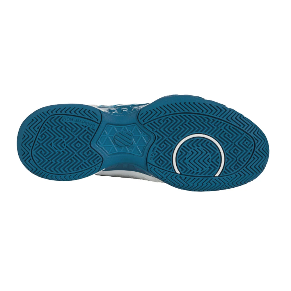 K-Swiss Bigshot Light 4 (Men's) - Brilliant White/Celestial/Scuba Blue 5 K-Swiss Bigshot Light 4 (Men's) - Brilliant White/Celestial/Scuba Blue - Image 3