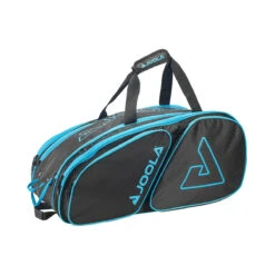 JOOLA Tour Elite Pro Pickleball Duffle Bag - Black / Light Blue