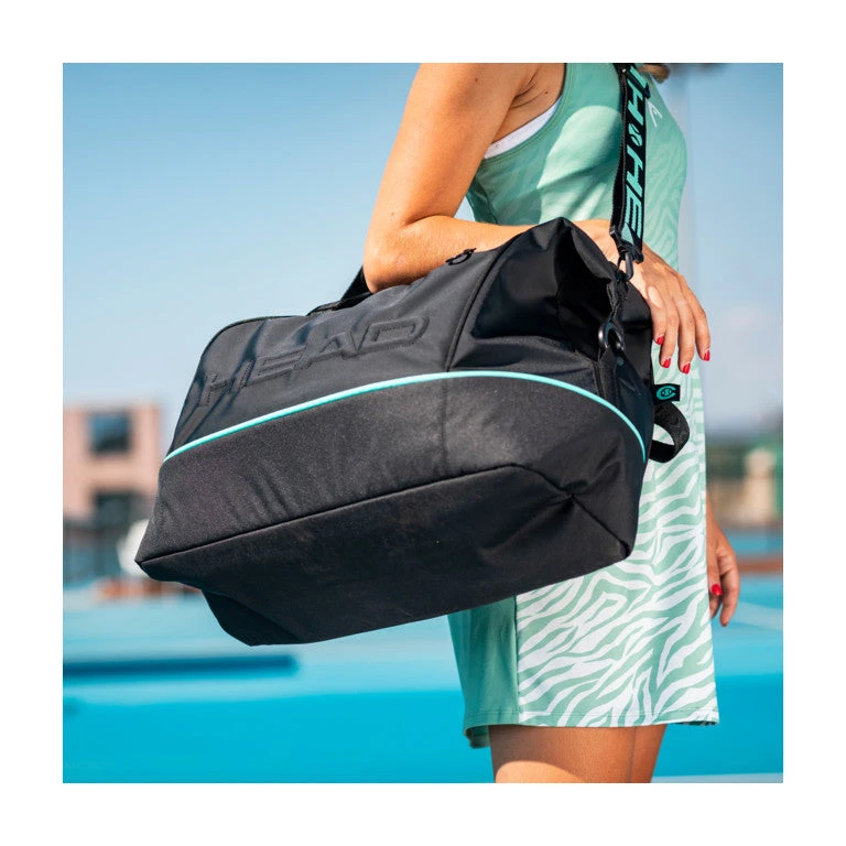 Head Coco Court Bag - Black/Mint 4 Head Coco Court Bag - Black/Mint - Image 2