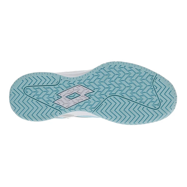 Lotto Mirage Synpulse 100 Speed (Women's) - All White/Saffron/Blue Paradise 4 Lotto Mirage Synpulse 100 Speed (Women's) - All White/Saffron/Blue Paradise - Image 2