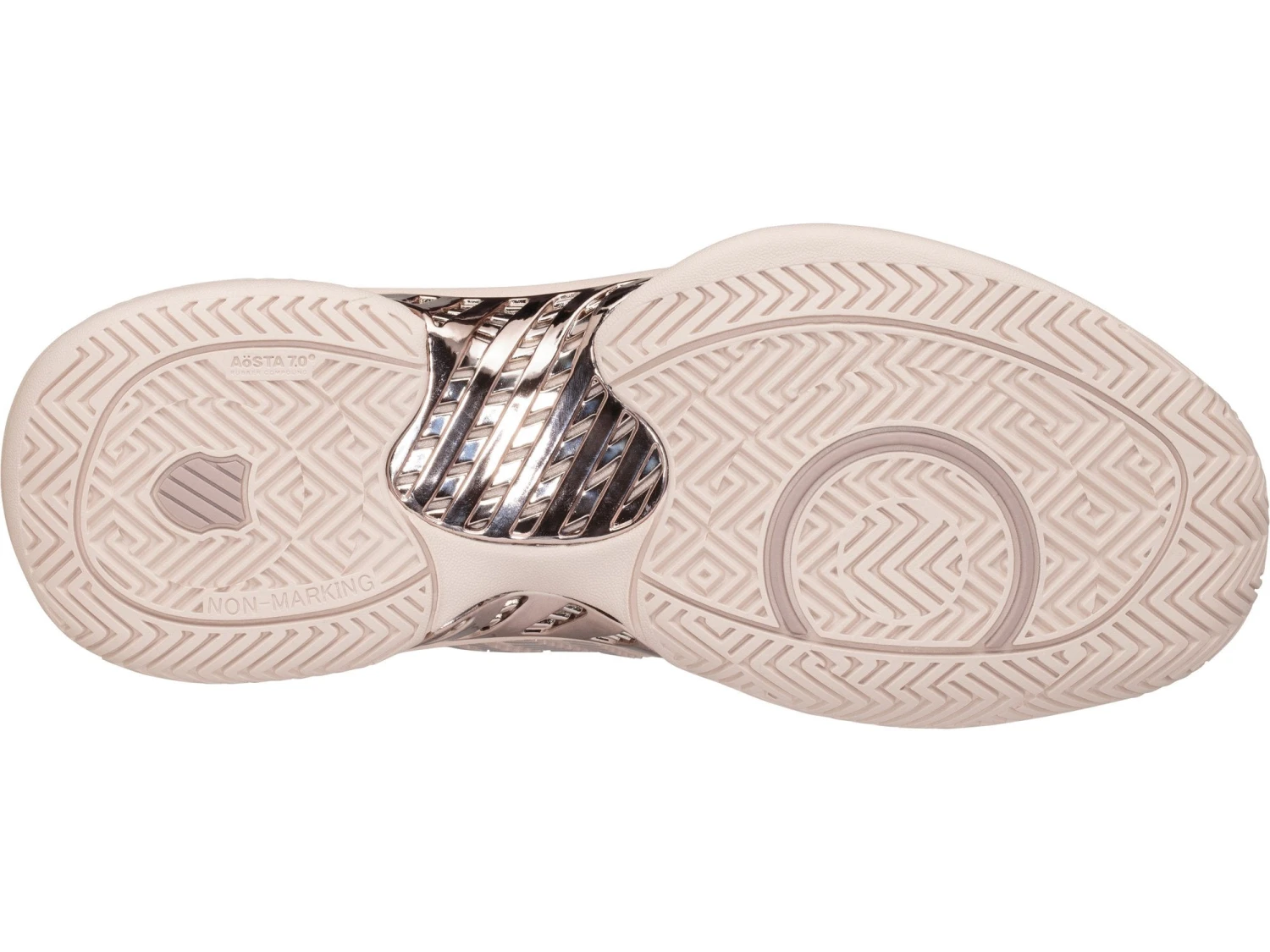 K-Swiss Hypercourt Supreme (Women's) - Pink Tint/Rose Gold 5 K-Swiss Hypercourt Supreme (Women's) - Pink Tint/Rose Gold - Image 3