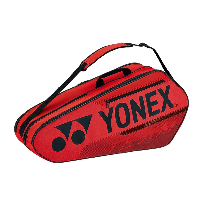 Yonex Team 6-Pack Bag - Red 3 Yonex Team 6-Pack Bag - Red