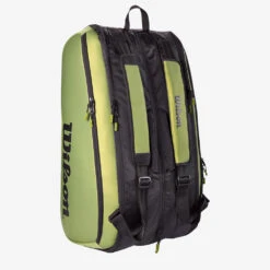 Wilson Blade V8 Super Tour 15 Pack Bag - Black/Green -Cheap Tennis Shop Blade15Rbag2