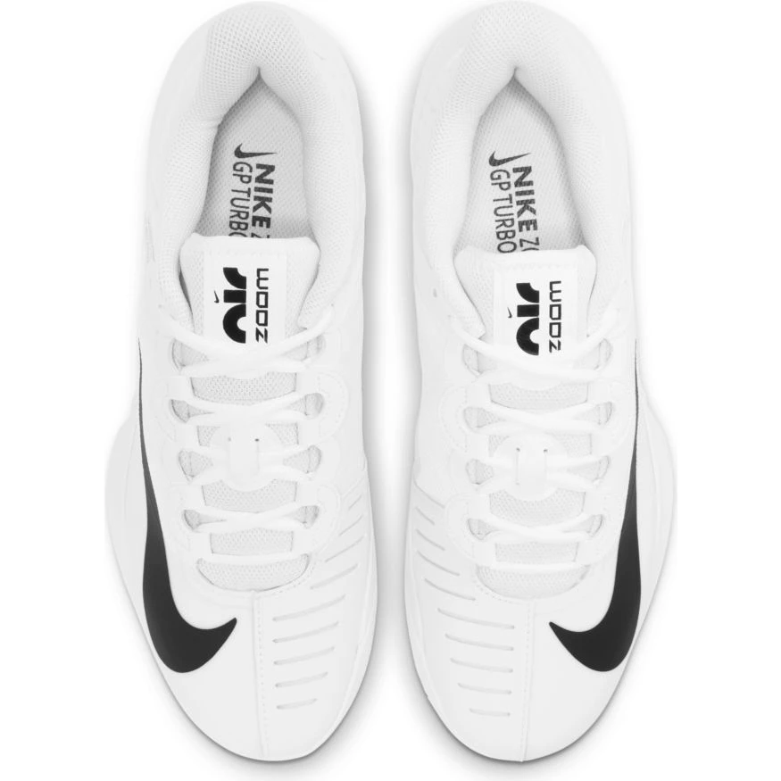 Nike Court Air Zoom GP Turbo (Men's) - White/Black 7 Nike Court Air Zoom GP Turbo (Men's) - White/Black - Image 5