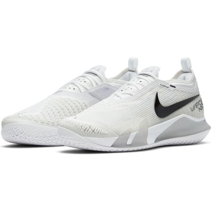 Nike Court React Vapor NXT (Men's) - White/Grey Fog/Black 5 Nike Court React Vapor NXT (Men's) - White/Grey Fog/Black - Image 3