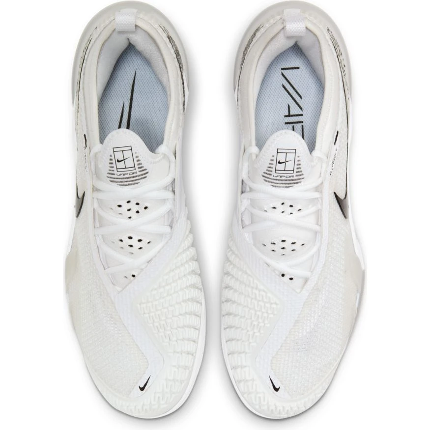 Nike Court React Vapor NXT (Men's) - White/Grey Fog/Black 6 Nike Court React Vapor NXT (Men's) - White/Grey Fog/Black - Image 4