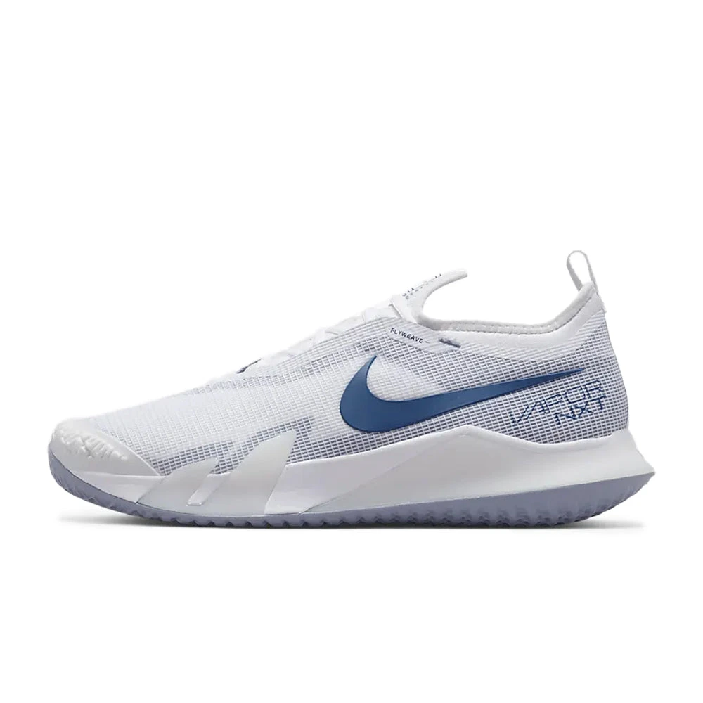 Nike Court React Vapor NXT (Men's) - White/Ashen Slate/Volt/Mystic Navy 5 Nike Court React Vapor NXT (Men's) - White/Ashen Slate/Volt/Mystic Navy - Image 3