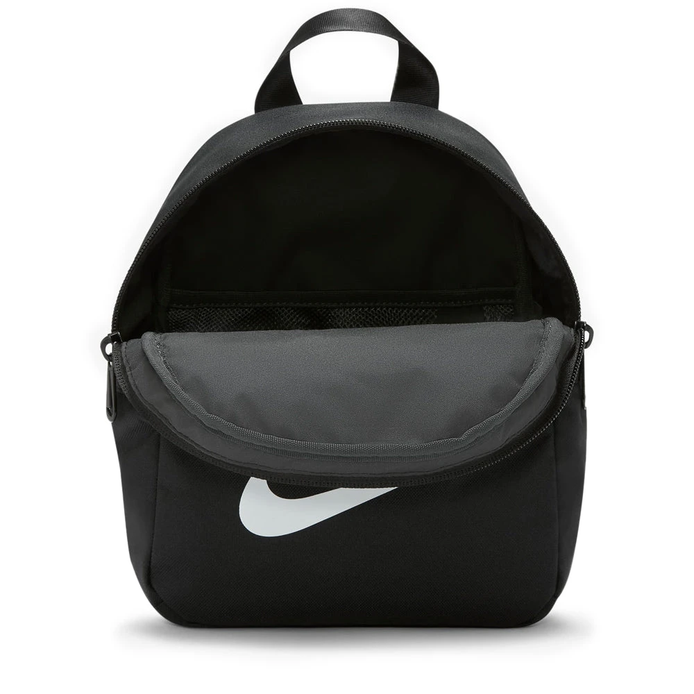 Nike Sportswear Futura 365 Women's Mini Backpack - Black/Black/White 5 Nike Sportswear Futura 365 Women's Mini Backpack - Black/Black/White - Image 3