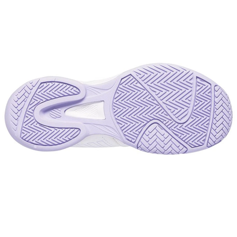 K-Swiss Court Express (Women's) - White/Purple Heather (Available Size: 5.5) 4 K-Swiss Court Express (Women's) - White/Purple Heather (Available Size: 5.5) - Image 2