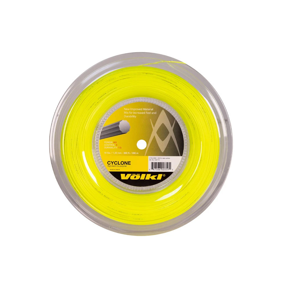 Volkl Cyclone 18g Reel (200m) - Neon Yellow 3 Volkl Cyclone 18g Reel (200m) - Neon Yellow