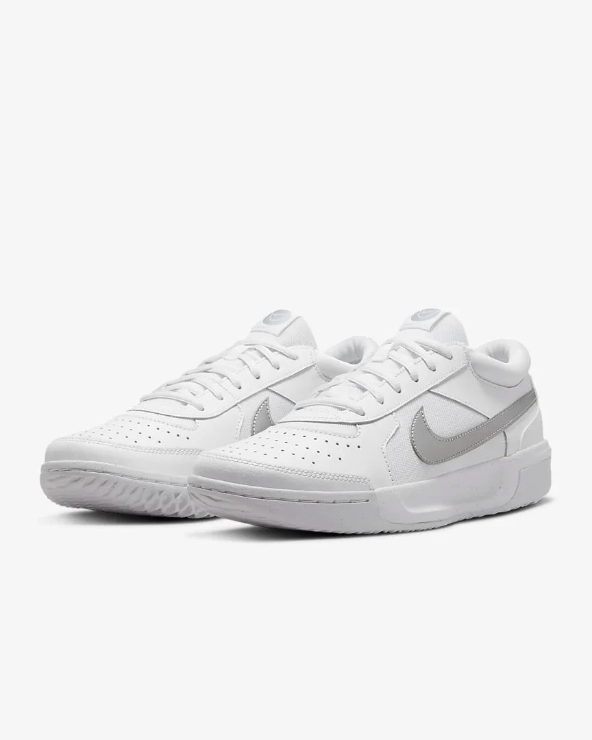 Nike Court Zoom Lite 3 (Women's) - White/Metallic Silver (Available Size: 10.5) 6 Nike Court Zoom Lite 3 (Women's) - White/Metallic Silver (Available Size: 10.5) - Image 4