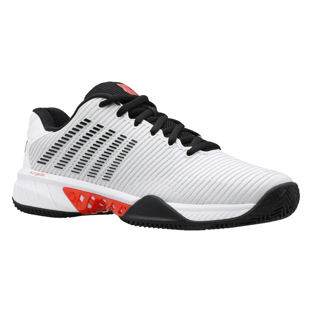 K-Swiss Hypercourt Express 2 (Men's) - White/Red (Available Size: 13) 5 K-Swiss Hypercourt Express 2 (Men's) - White/Red (Available Size: 13) - Image 3