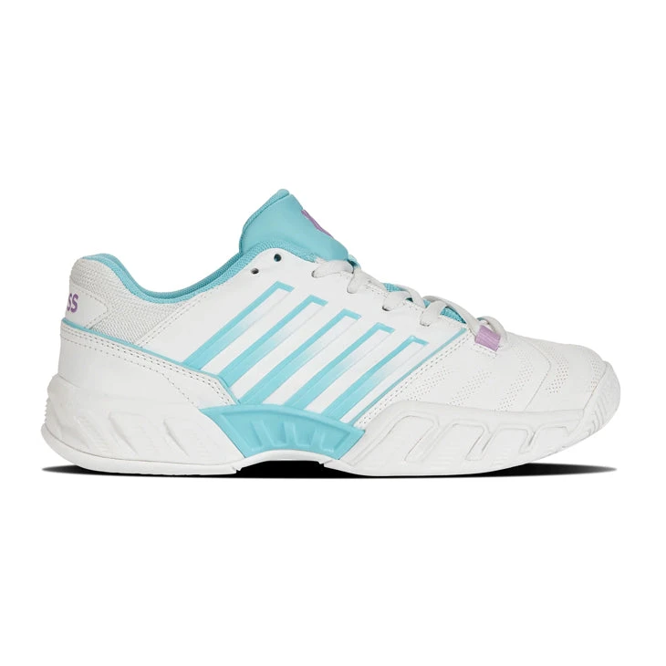 K-Swiss Bigshot Light 4 (Women's) - Brilliant White/Angel Blue/Sheer Lilac 3 K-Swiss Bigshot Light 4 (Women's) - Brilliant White/Angel Blue/Sheer Lilac