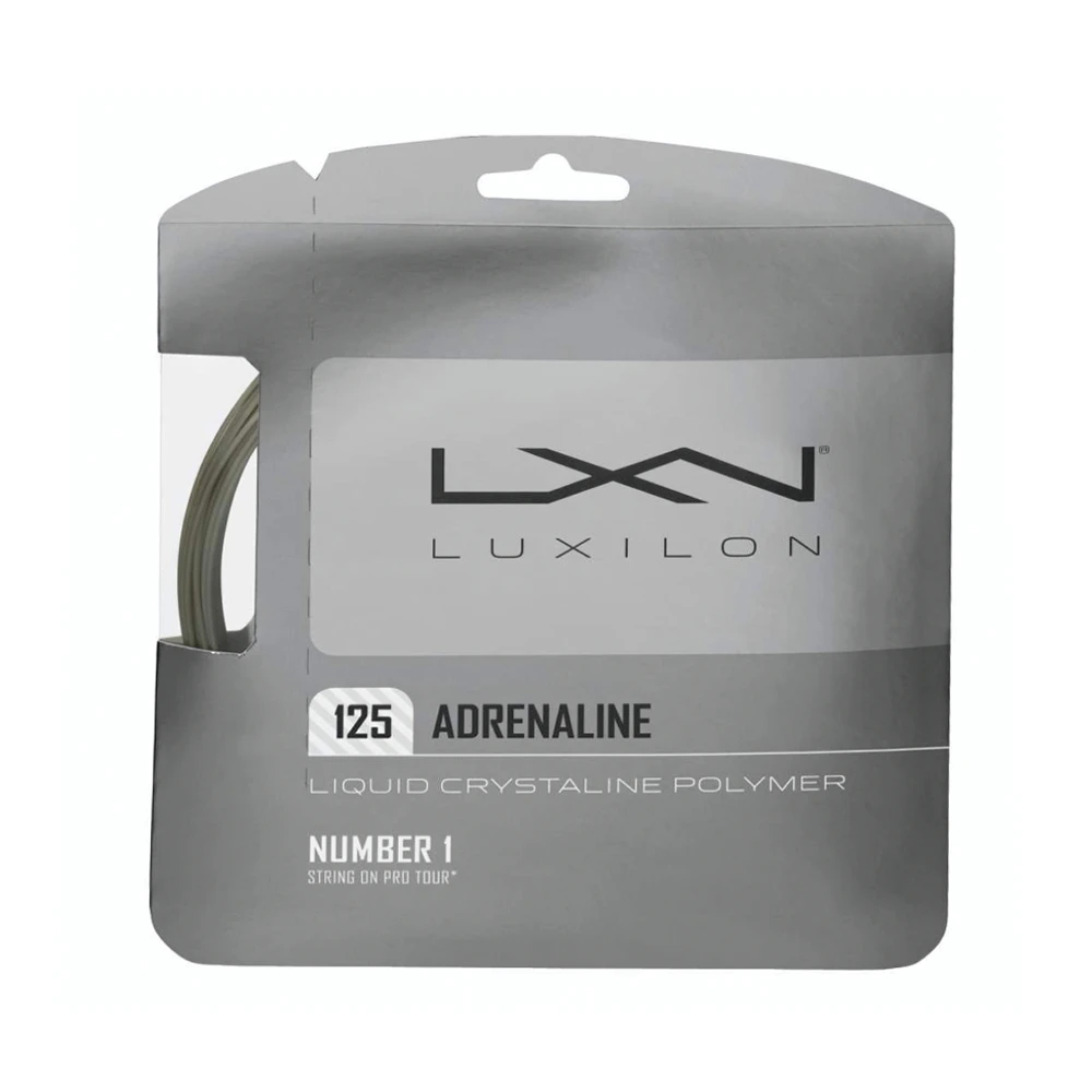 Luxilon Adrenaline 125 Pack - Platinum 3 Luxilon Adrenaline 125 Pack - Platinum