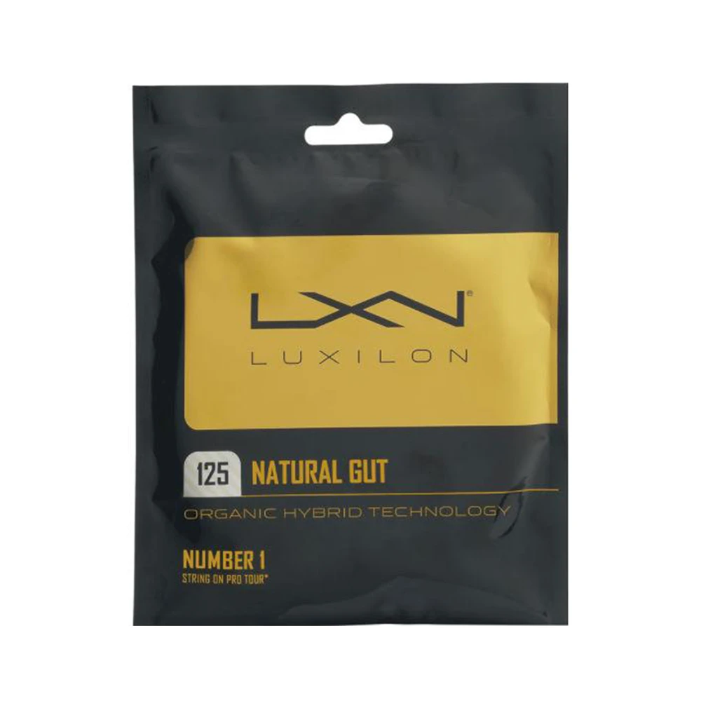 Luxilon Natural Gut 16L (125) Pack - Natural 3 Luxilon Natural Gut 16L (125) Pack - Natural