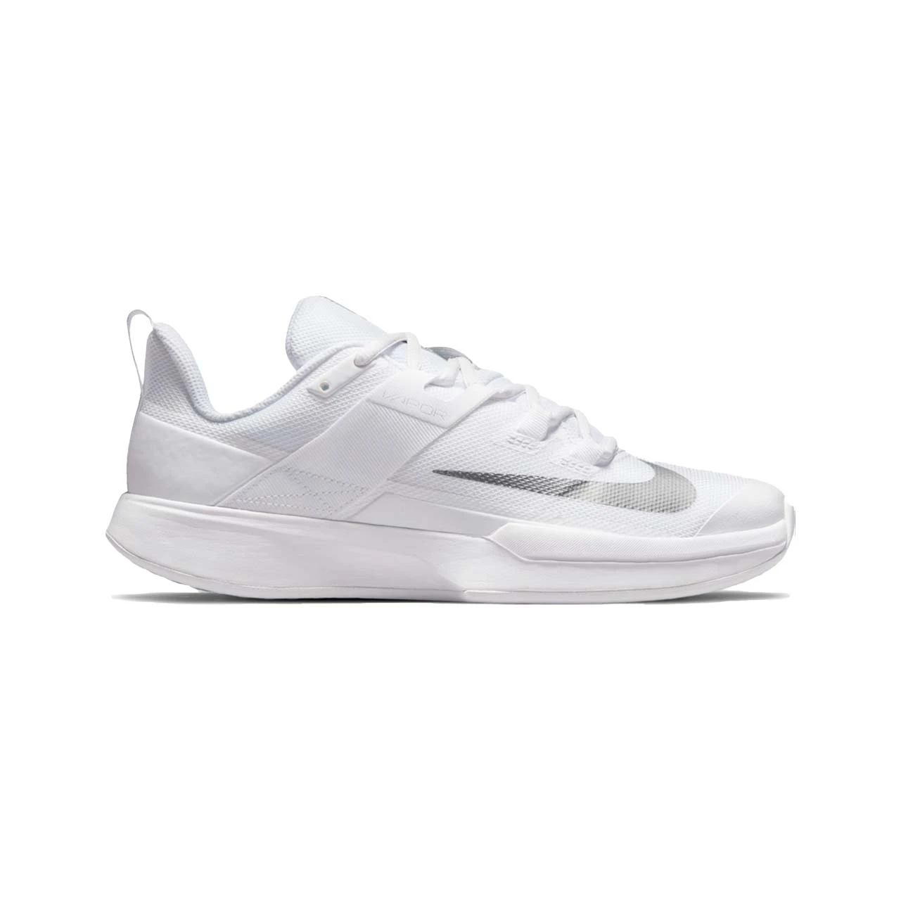 Nike Court Vapor Lite (Women's) - White/Metallic Silver 3 Nike Court Vapor Lite (Women's) - White/Metallic Silver