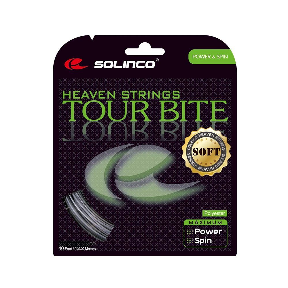Solinco Tour Bite Soft 16L - Grey 3 Solinco Tour Bite Soft 16L - Grey