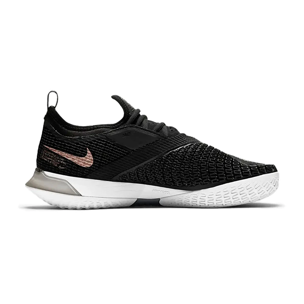 Nike Court React Vapor NXT (Women's) - Black/Metallic Red Bronze/White 5 Nike Court React Vapor NXT (Women's) - Black/Metallic Red Bronze/White - Image 3