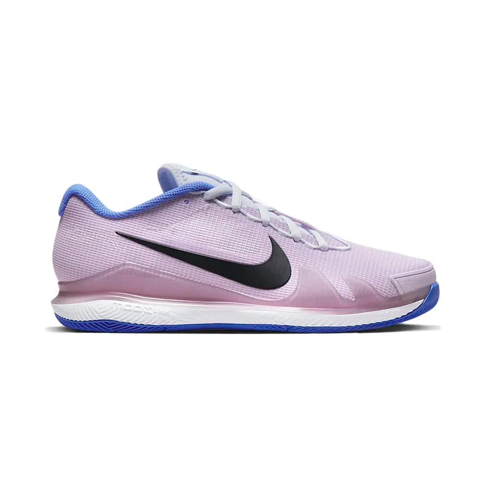 Nike Court Air Zoom Vapor Pro (Women's) - Football Grey/Doll/Medium Blue/Black 3 Nike Court Air Zoom Vapor Pro (Women's) - Football Grey/Doll/Medium Blue/Black