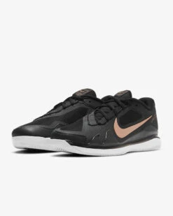 Nike Court Air Zoom Vapor Pro (Women's) - Black/White/Metallic Red Bronze 9 Nike Court Air Zoom Vapor Pro (Women's) - Black/White/Metallic Red Bronze -Cheap Tennis Shop W CZ0222 024 4