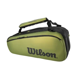 Wilson Blade V8 Super Tour 9 Pack Bag - Black/Green
