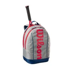 Wilson Junior Backpack - Light Grey/Red/Blue 7 Wilson Junior Backpack - Light Grey/Red/Blue -Cheap Tennis Shop WR8023801 1 Backpack GY RD BU.png.high res