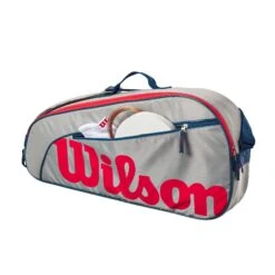 Wilson Junior 3 Pack - Grey/Red -Cheap Tennis Shop WR8023901 2 3PK GY.png.high res