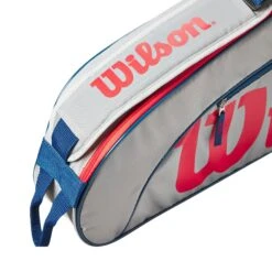 Wilson Junior 3 Pack - Grey/Red -Cheap Tennis Shop WR8023901 3 3PK GY.png.high res
