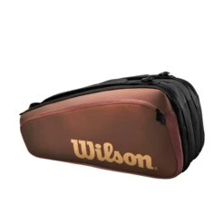 Wilson Pro Staff V14 Super Tour 9 Pack Bag - Desert Bronze