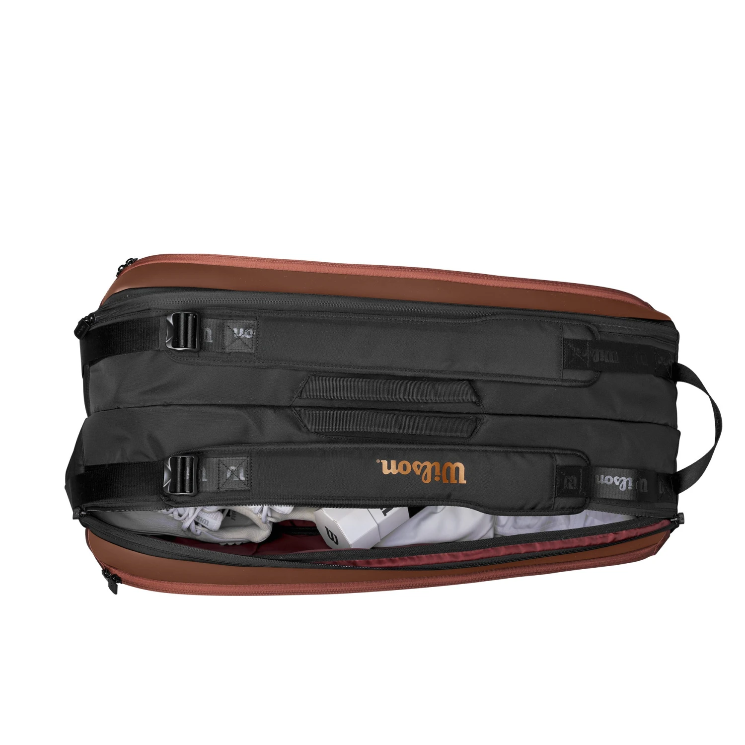 Wilson Pro Staff V14 Super Tour 9 Pack Bag - Desert Bronze 6 Wilson Pro Staff V14 Super Tour 9 Pack Bag - Desert Bronze - Image 4