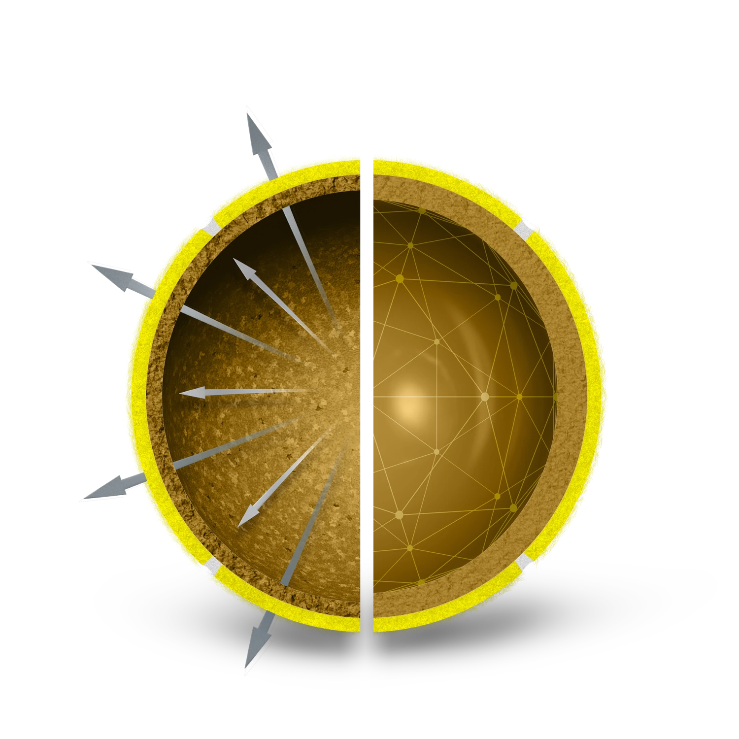 Wilson Triniti - Individual Sleeve (4 Balls) 4 Wilson Triniti - Individual Sleeve (4 Balls) - Image 2