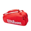 Wilson Super Tour 6 Pack Tennis Bag - Red 1 Wilson Super Tour 6 Pack Tennis Bag - Red -Cheap Tennis Shop WilsonSuperTour6PackTennisBag Red
