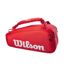 Wilson Super Tour 15 Pack Tennis Bag - Red