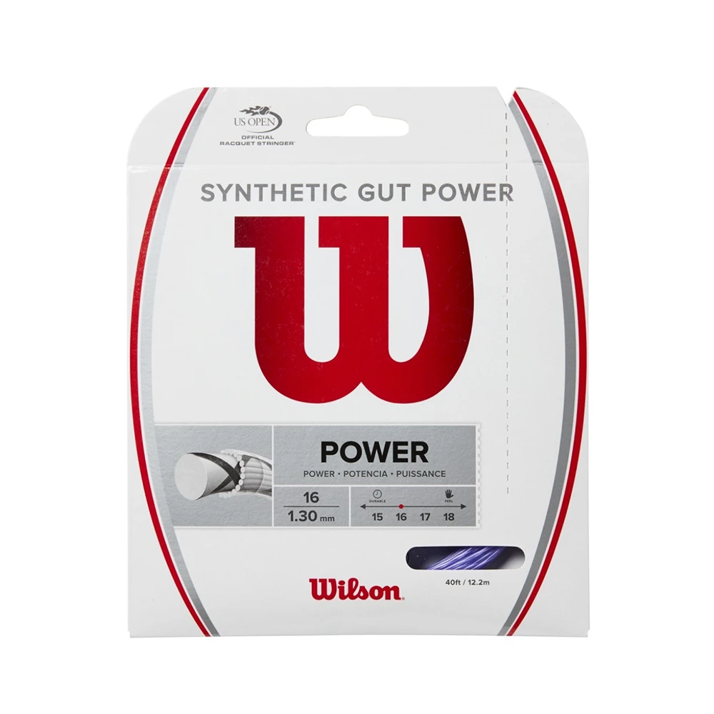 Wilson Synthetic Gut Power 16 Pack - Purple 3 Wilson Synthetic Gut Power 16 Pack - Purple