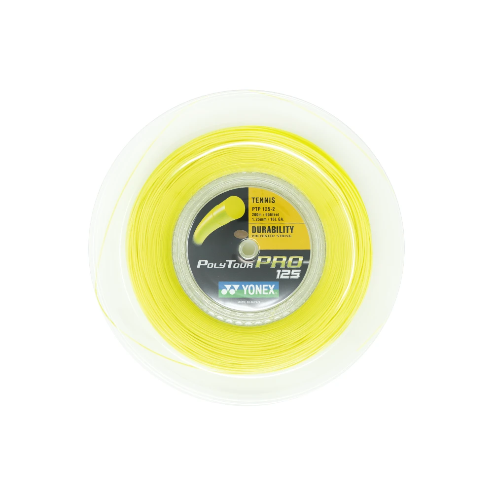 Yonex Poly Tour Pro 125 16L (200M) - Yellow 3 Yonex Poly Tour Pro 125 16L (200M) - Yellow