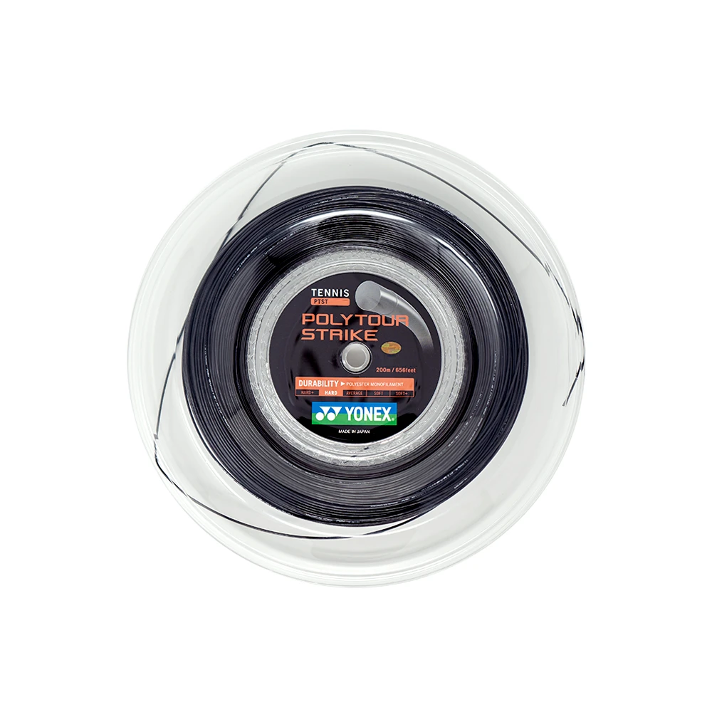 Yonex Poly Tour Strike 120 (200M) - Black 3 Yonex Poly Tour Strike 120 (200M) - Black