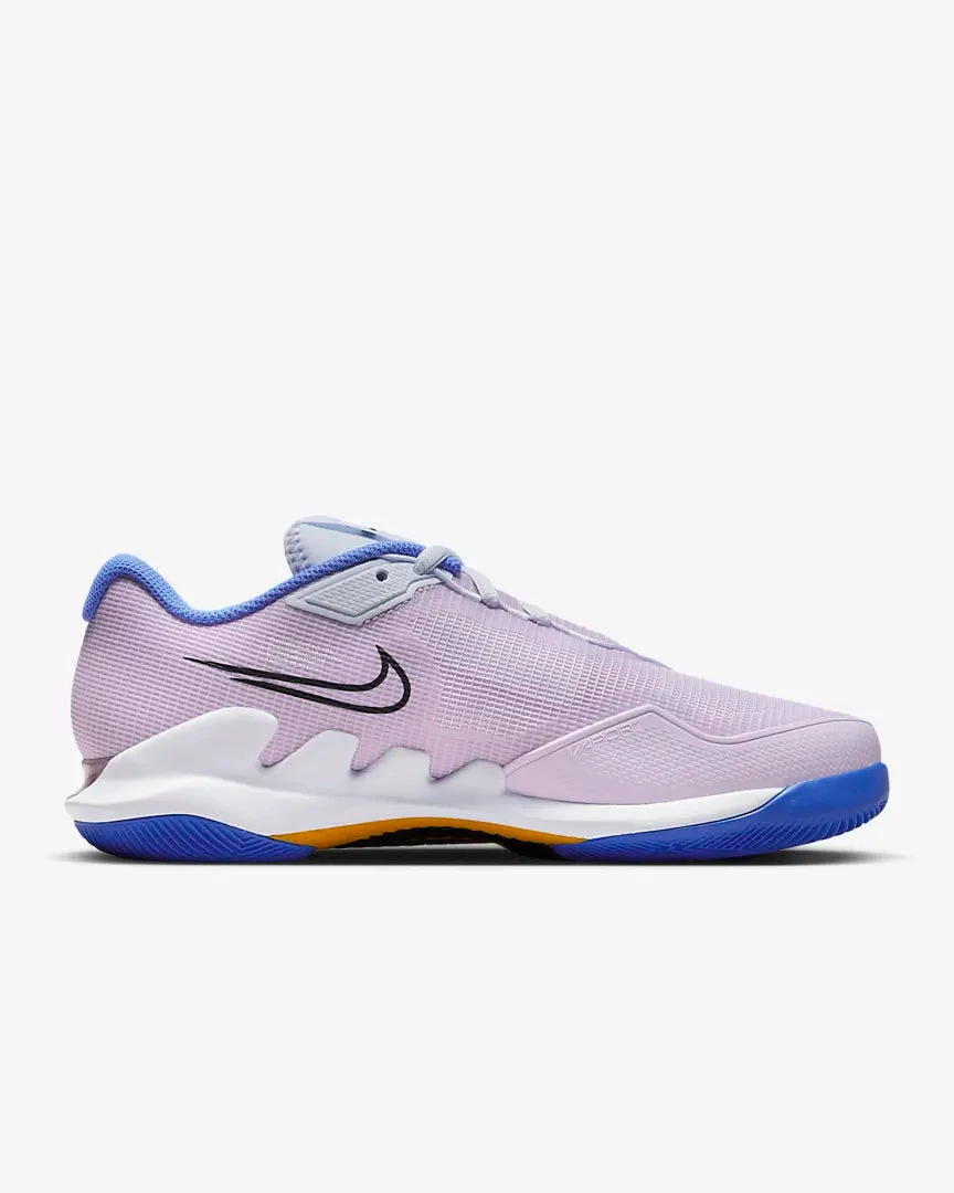 Nike Court Air Zoom Vapor Pro (Women's) - Football Grey/Doll/Medium Blue/Black 7 Nike Court Air Zoom Vapor Pro (Women's) - Football Grey/Doll/Medium Blue/Black - Image 5