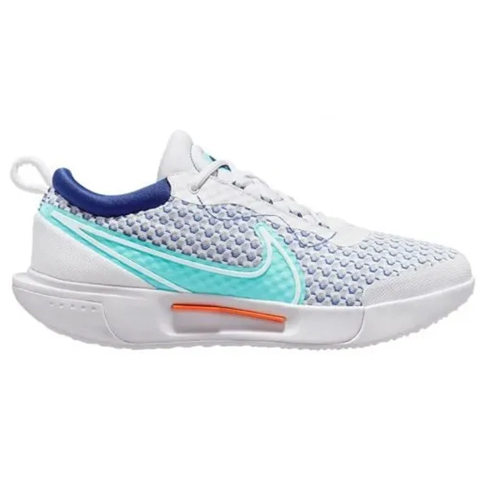 Nike Court Zoom Pro (Men's) - White/Dynamic Turq-Deep Royal Blue 3 Nike Court Zoom Pro (Men's) - White/Dynamic Turq-Deep Royal Blue