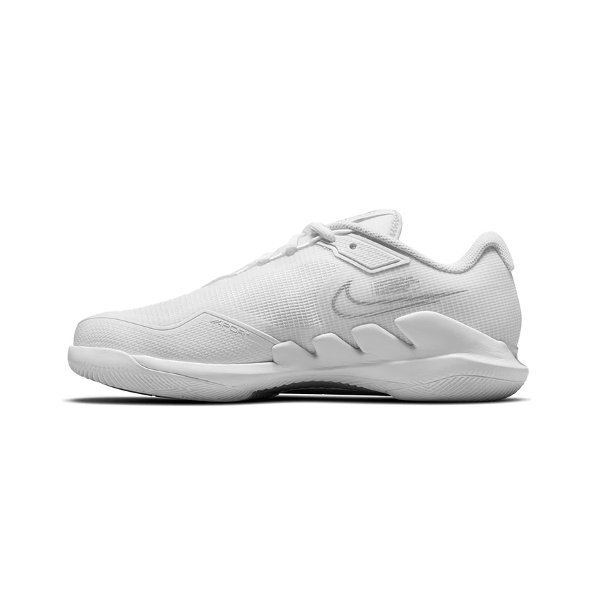 Nike Court Air Zoom Vapor Pro (Women's) - White/Metallic Silver 4 Nike Court Air Zoom Vapor Pro (Women's) - White/Metallic Silver - Image 2