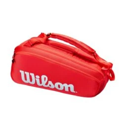 Wilson Super Tour 6 Pack Tennis Bag - Red 6 Wilson Super Tour 6 Pack Tennis Bag - Red -Cheap Tennis Shop f89078a379cca28e6554deb2a30ea1ba92e890c3 WR8010701 0 SUPER TOUR 6PK RD new
