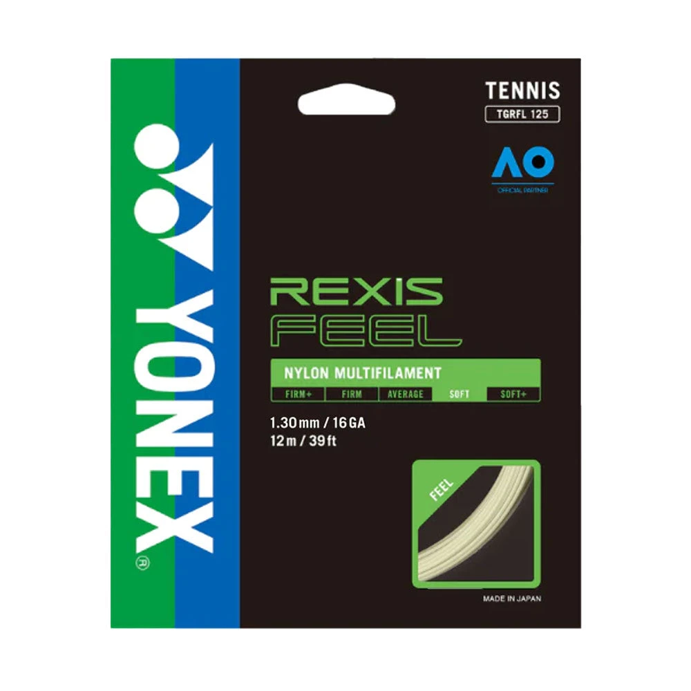 Yonex Rexis Feel 130 Pack - White 3 Yonex Rexis Feel 130 Pack - White