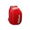Wilson Super Tour Tennis Backpack - Red 2 Wilson Super Tour Tennis Backpack - Red -Cheap Tennis Shop wilson super tour backpack red bags