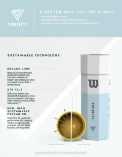 Wilson Triniti - Individual Sleeve (3 Balls) 7 Wilson Triniti - Individual Sleeve (3 Balls) -Cheap Tennis Shop wilson triniti tennis ball info 0856a398 1e48 4af8 85b1 504326b053c9